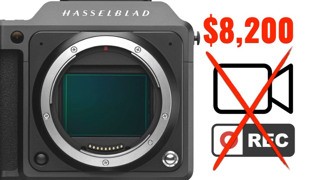 Hasselblad Releases an $8,200 Camera Without Video Capabilities. Why?