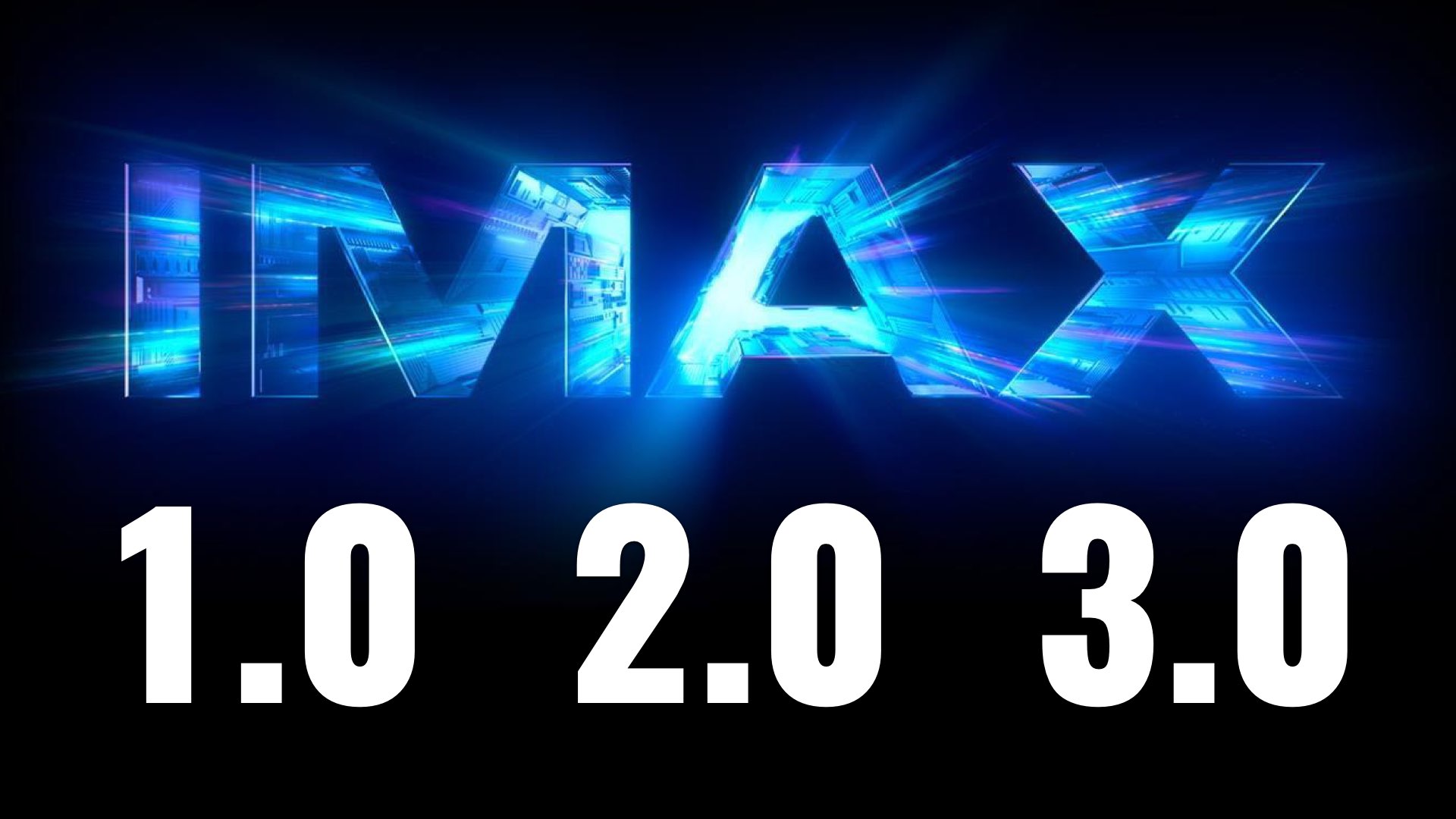 IMAX Presents: IMAX 1.0, IMAX 2.0, and IMAX 3.0