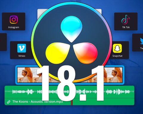 DaVinci Resolve 18.1 Released: Social Media Support, Utilization of Neural Engine AI, and Speed Improvements