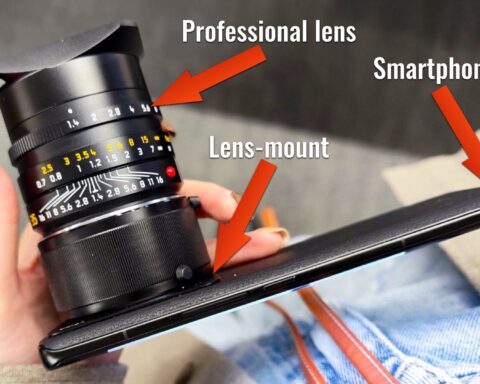 Smartphone + Large Sensor + Lens Mount = The Future of Mobile Cinematography 