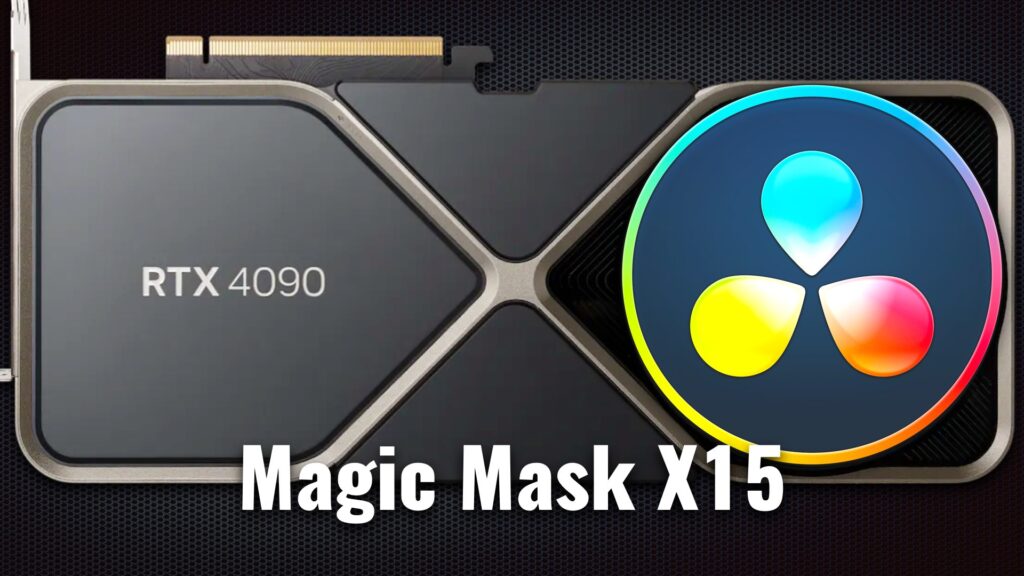 Nvidia RTX 4080 Unleashes Magic Mask Rendering Speed (X15) in DaVinci Resolve