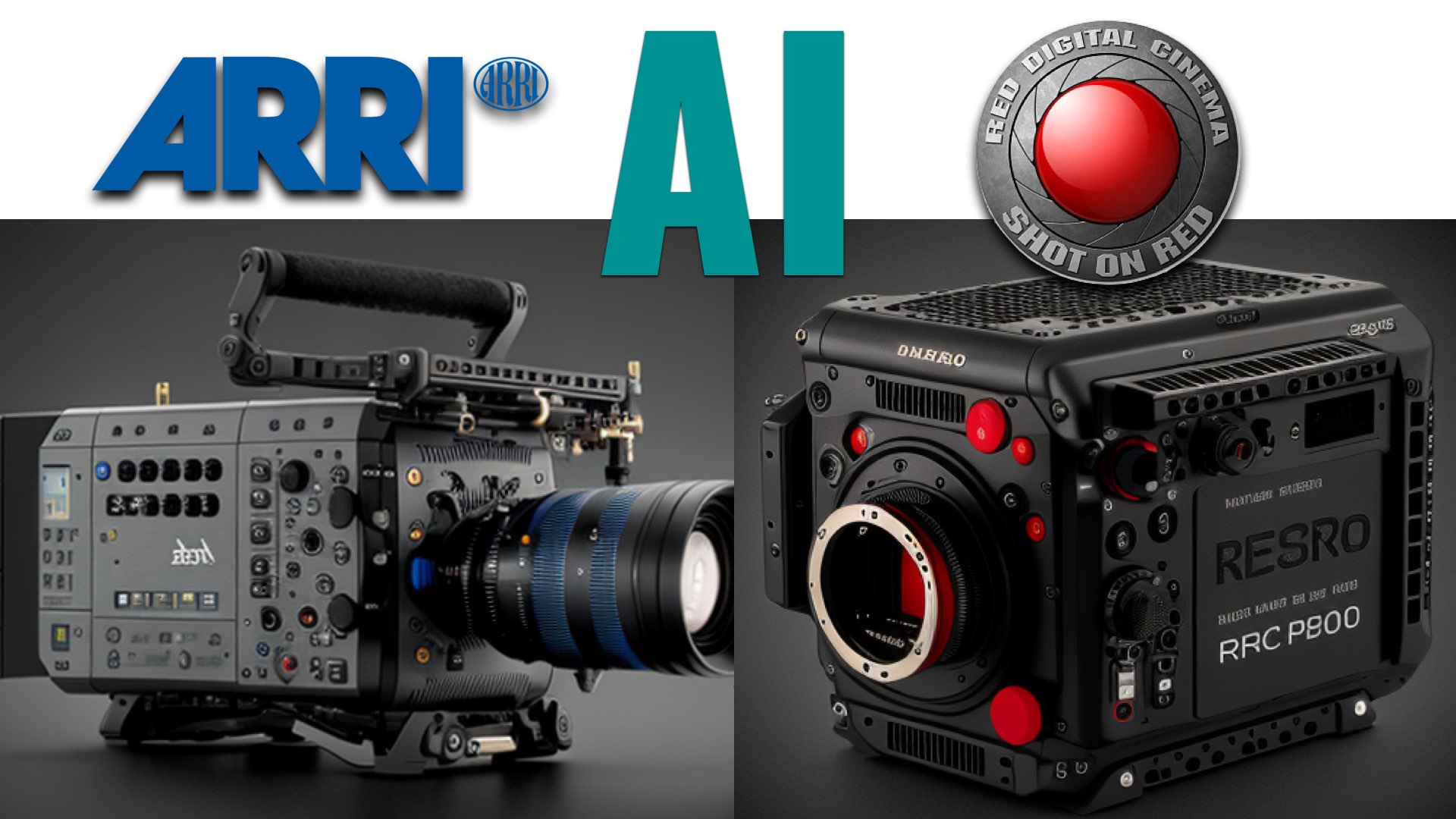 RED vs. ARRI- In the Eyes of AI - cameras
