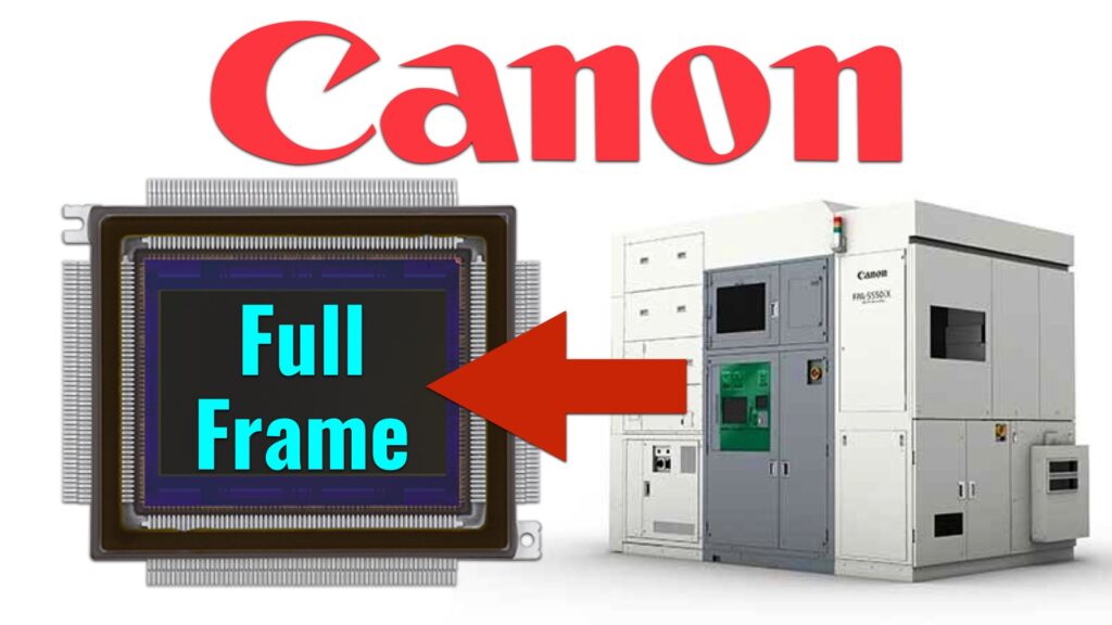 Canon Introduces a New Lithography System to Produce Full-Frame CMOS Sensors