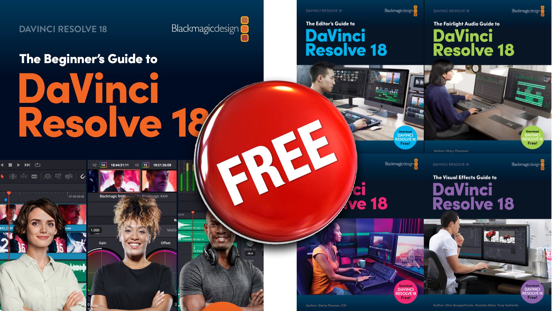 DaVinci Resolve 18: Download Free Guides by Blackmagic - YMCinema - News & Insights on Digital Cinema