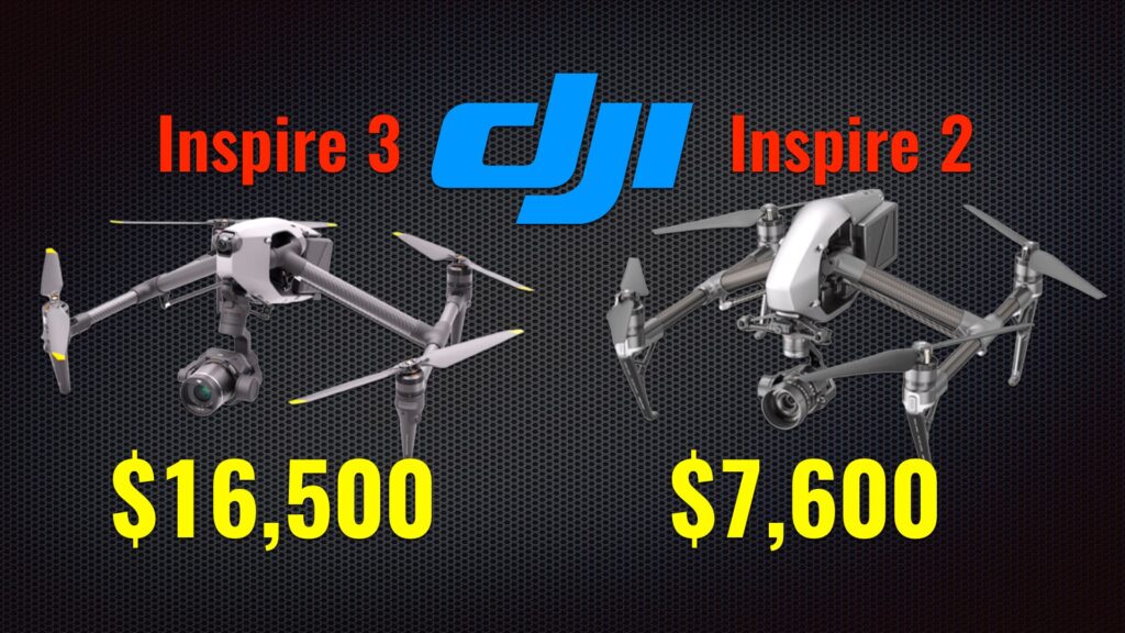 DJI Inspire 3 vs. 2: The Main Differences
