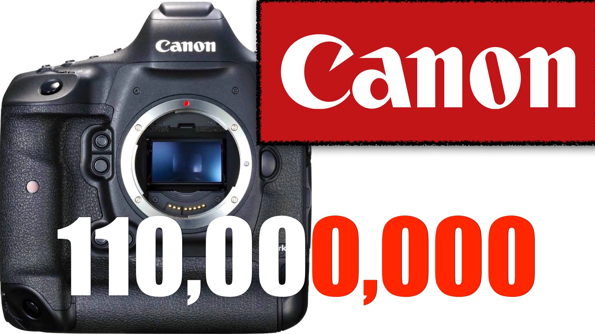 Canon has Produced 110,000,000 EOS Cameras