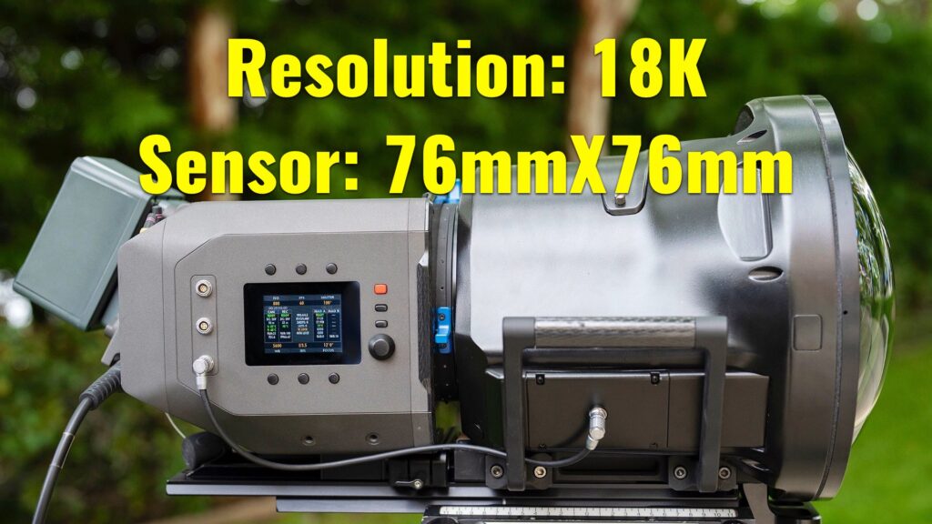 Meet 'Big Sky' Cinema Camera: 316MP 3” x 3” Sensor, and 18K Resolution at 120FPS