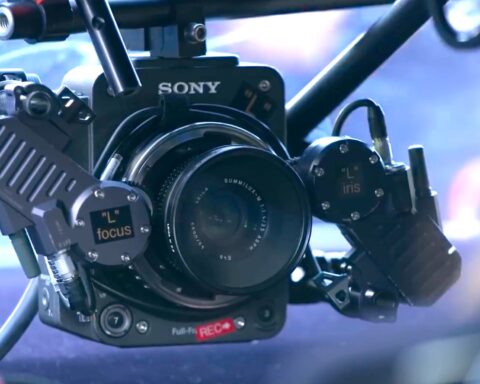 Sony VENICE 2 Rialto 2 Units Inside a Race Car Cockpit