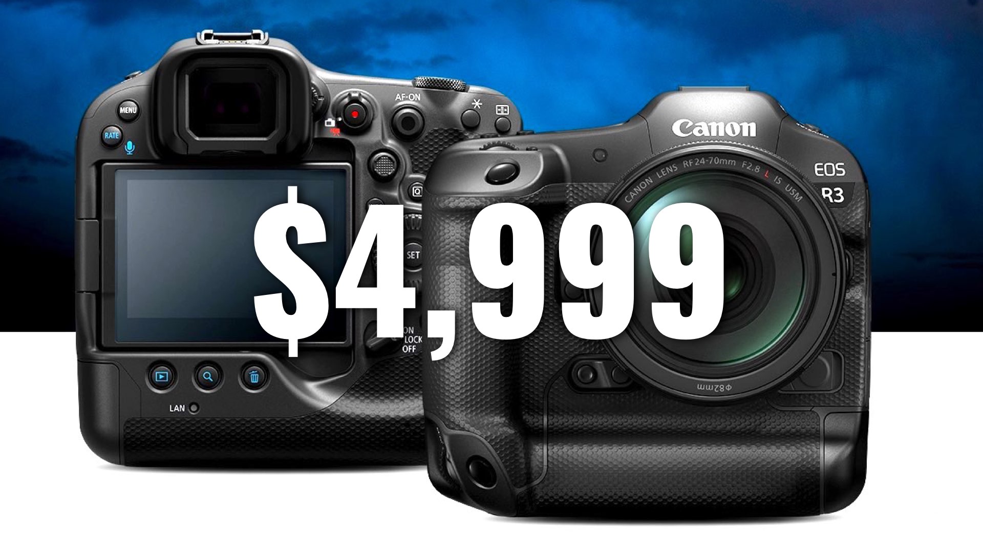 Canon EOS R3 Price Reduced: $4,999 USD