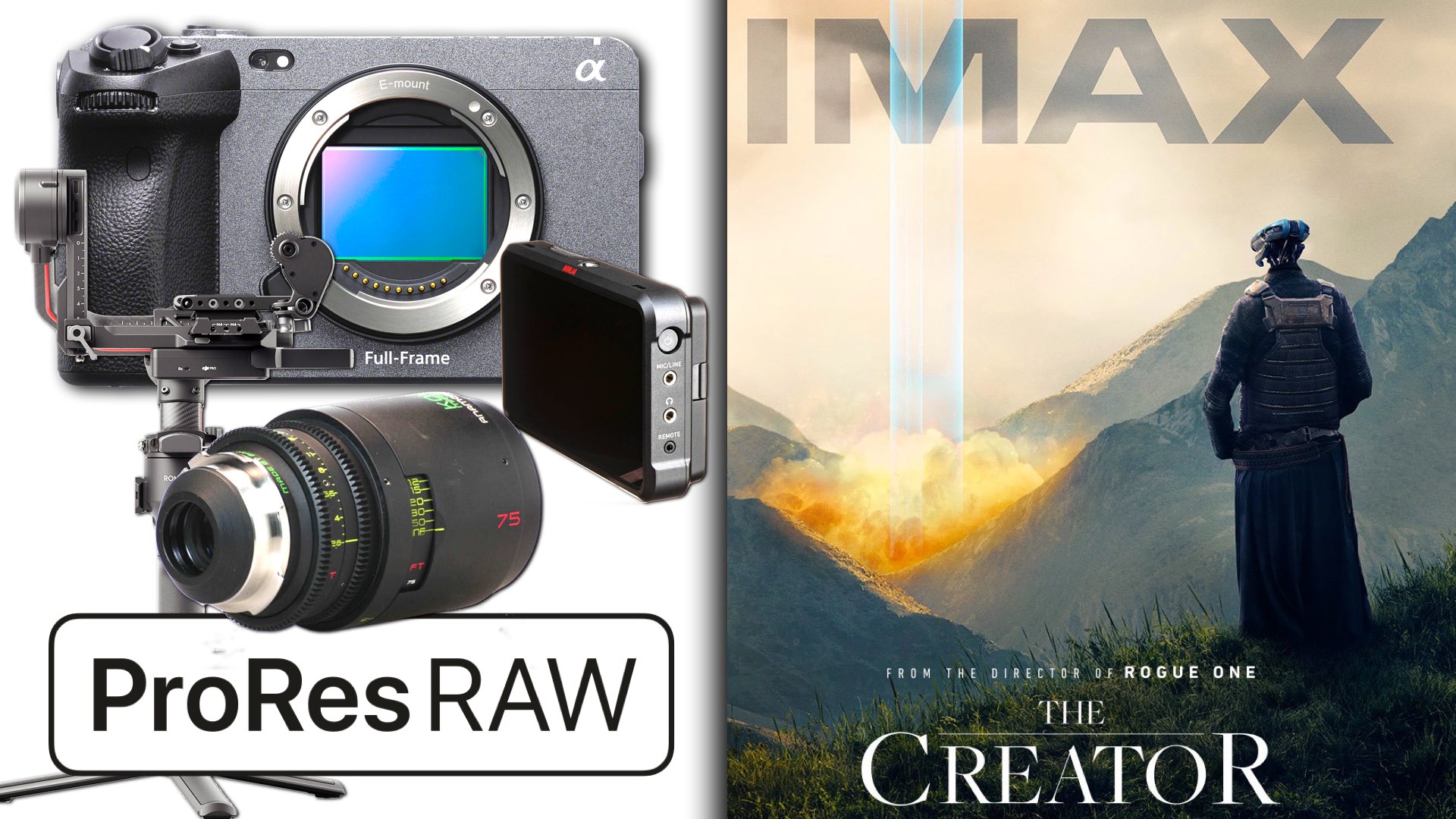 The Tools That Created ‘The Creator’: Sony FX3, Ronin RS2, Atomos Ninja, Kowa 75mm Anamorphic, and ProRes RAW