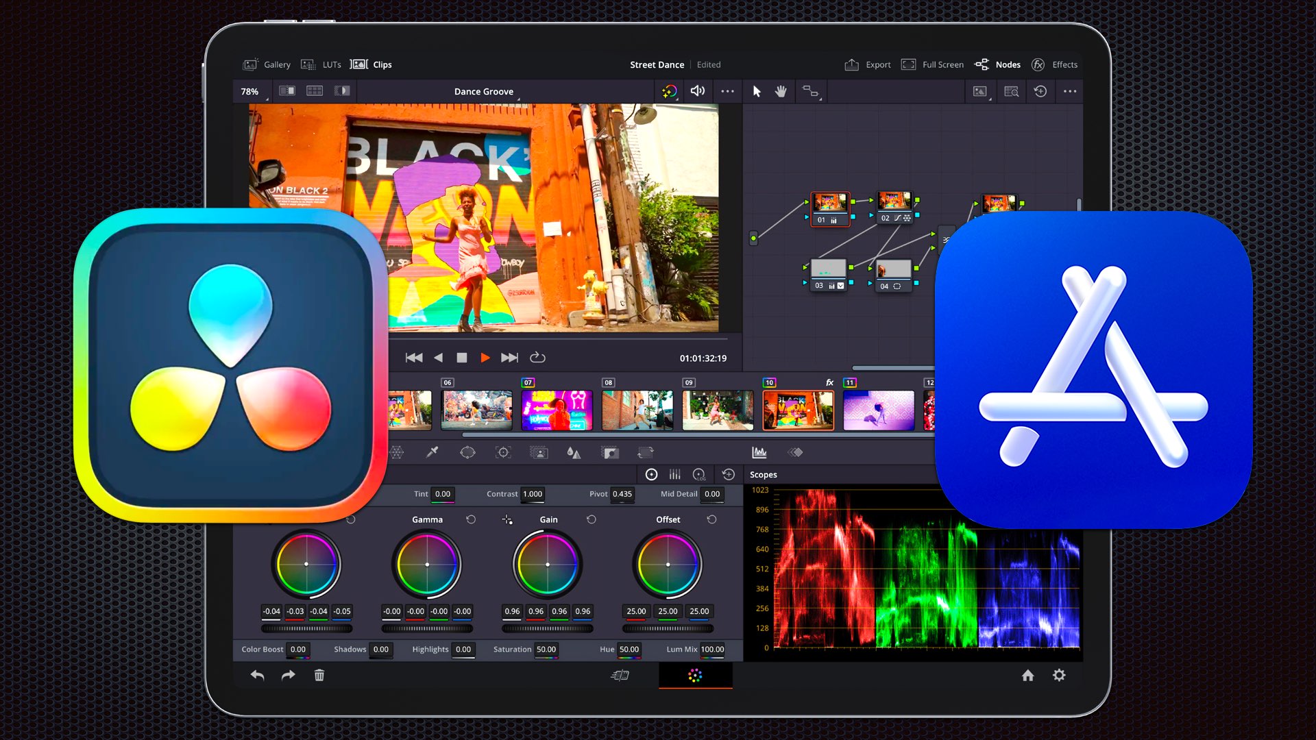 DaVinci Resolve for iPad is a Finalist in the App Store Awards