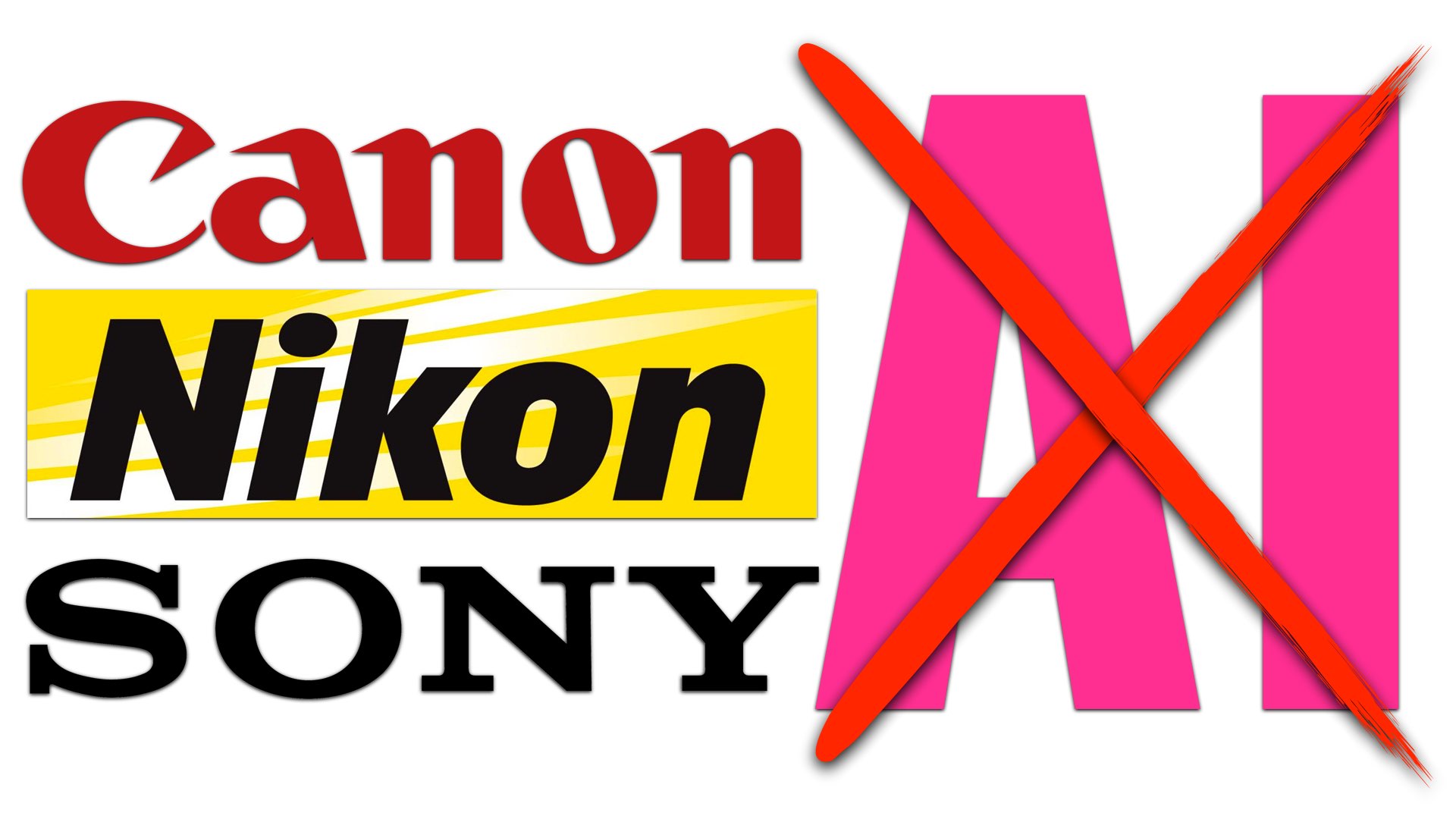 Canon, Sony, and Nikon are Joining Forces to Fight AI