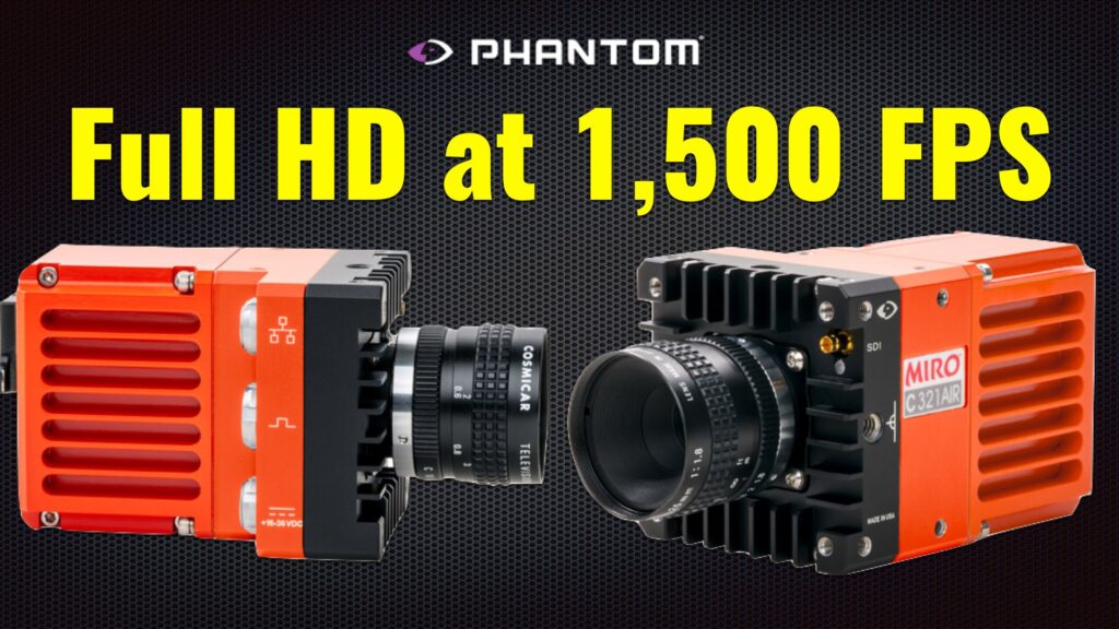 Meet the Phantom Miro C321 AIR: Super Rugged Ultra-High-Speed Camera