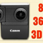 Canon Teased a New 360/180 3D VR 8K Compact Camera