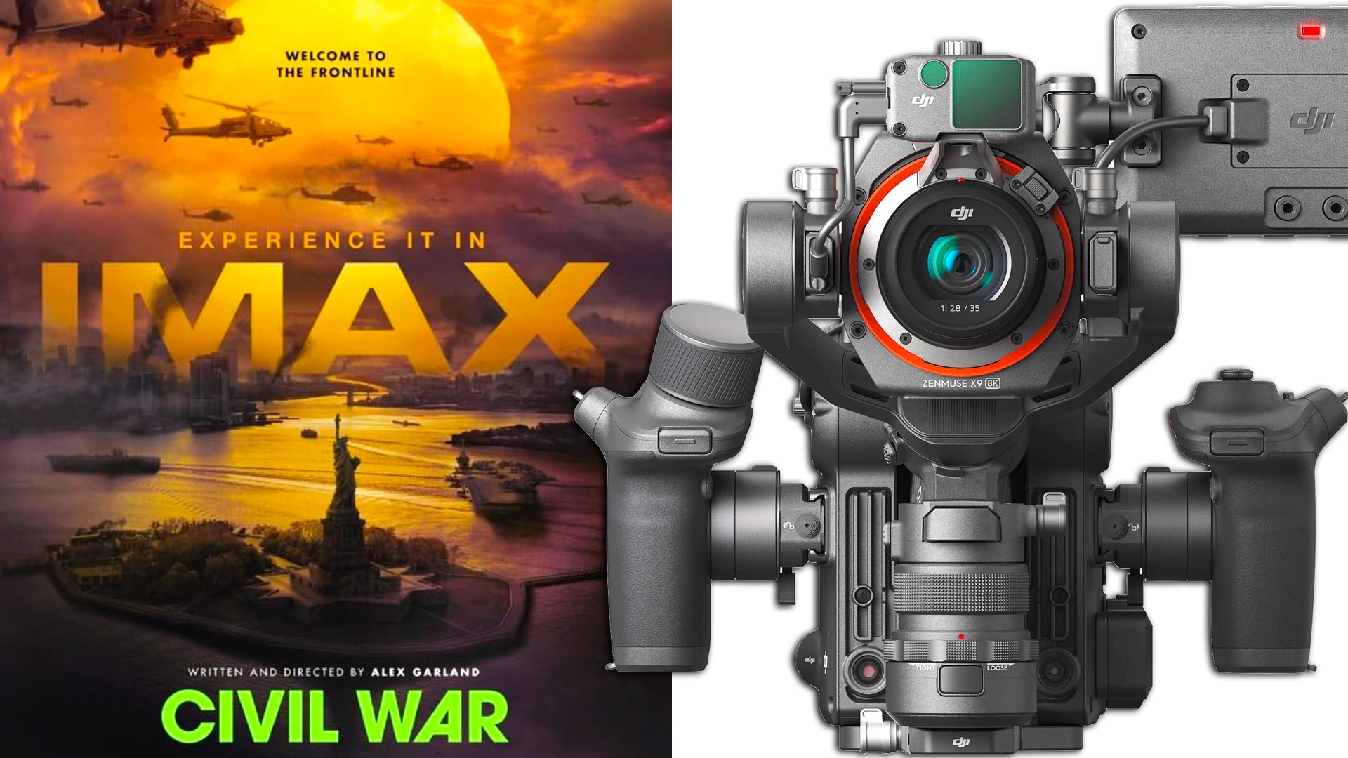 Civil War: Filmed for IMAX on the DJI Ronin 4D