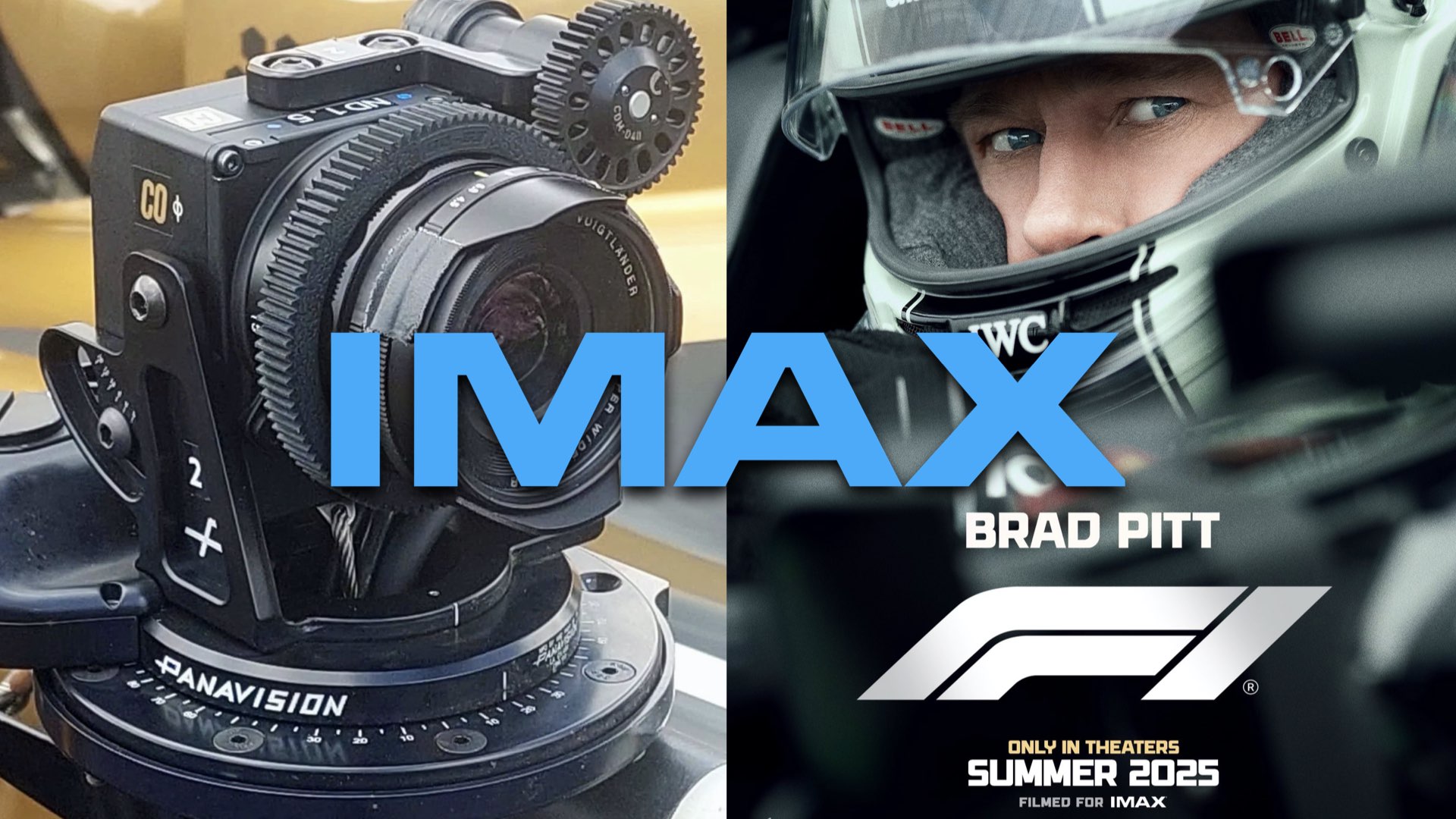 F1 teaser released: Filmed for IMAX with an unknown Sony Action Cinema camera