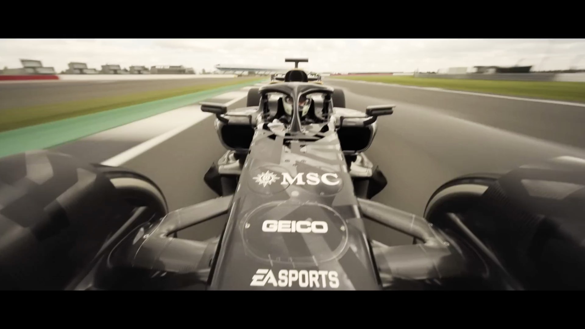 F1 film. A screenshot from the teaser